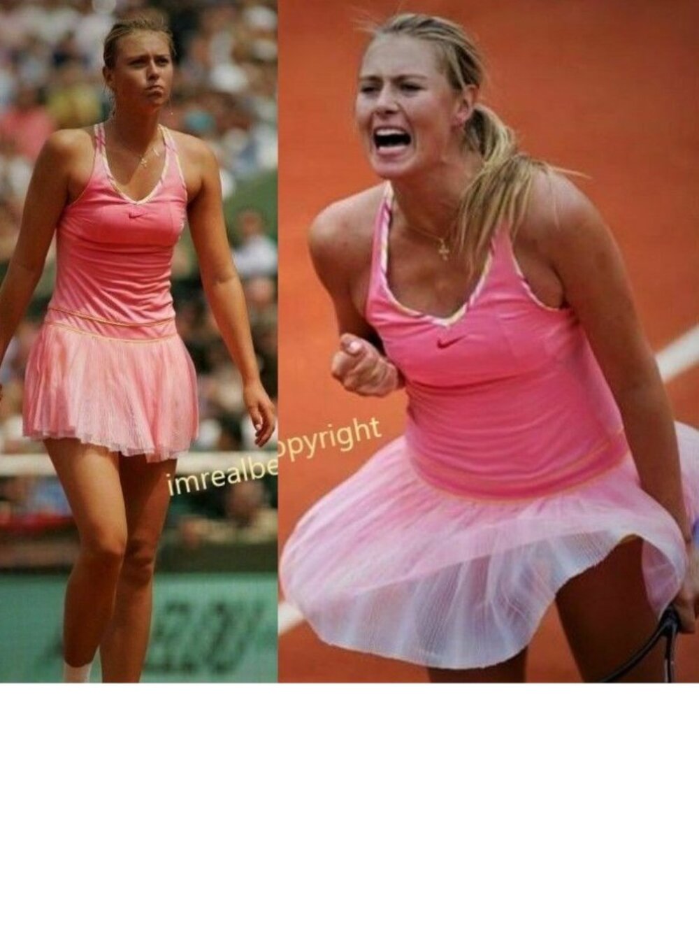 NWT Nike Maria Sharapova tennis dress w/ Bra Mesh skirt M Medium